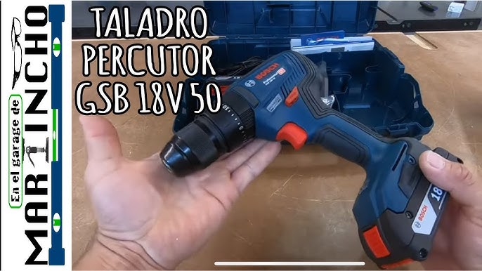 Taladro Percutor Inalámbrico 1/2 18V BRUSHLESS GSB 18V-50 Bosch