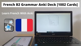 French B2 Grammar Anki | Learn French by Using This Anki Deck With 1002 Cards! screenshot 5