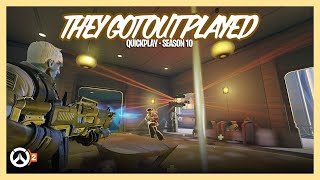 They Got Out Played • Soldier: 76 on Numbani • Overwatch 2 (Quick Play)