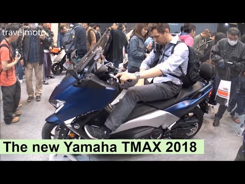 The New Yamaha TMAX 2018 Scooter - Tall Rider 190cm (6,2ft)