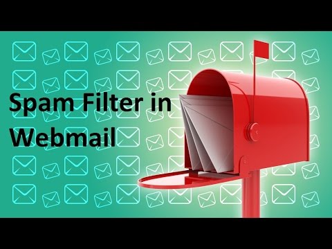 How to Create a Filter for Spam Email in Webmail