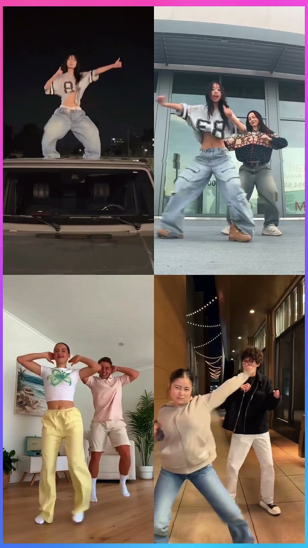 Amelia x Elsarca x James and Jasmin x Sofi #shorts #dance #tiktok