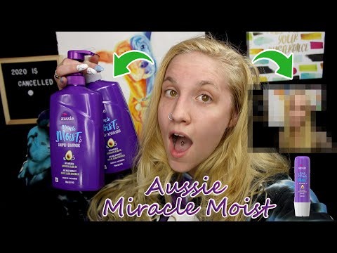 Videó: Aussie Moist 2 in 1 Shampoo Review