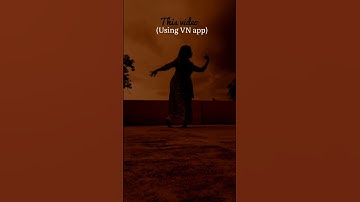 Turn Any Video into a Silhouette Effect! ✨ | VN App Tutorial #shortsfeed #shortvideo #shorts#vn