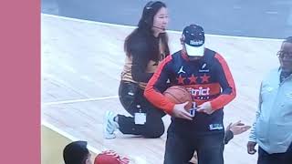 Wizards Halftime performance: Musical Chairs with Twist
