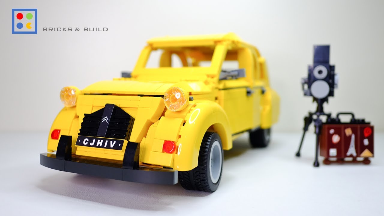CaDA Citroen 2CV | C61026 Unboxing & Speed Build