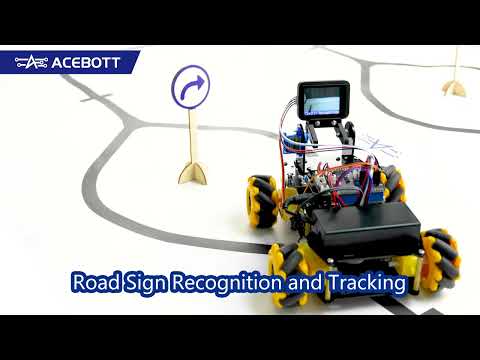 New Launch - Learn AI with QD003 AI Vision ESP32 Smart Car Kit | ACEBOTT