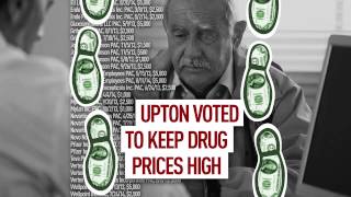 With Fred Upton, seniors pay, while health care executives profit. Content