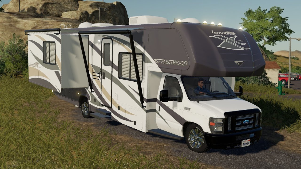 Ford Rv Fleetwod Jambore Camper Farming Simulator 2019 Waiting For