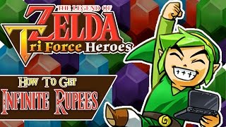 Tri Force Heroes - How To Get Infinite Rupees FAST & EASY! [Tips and Tricks]