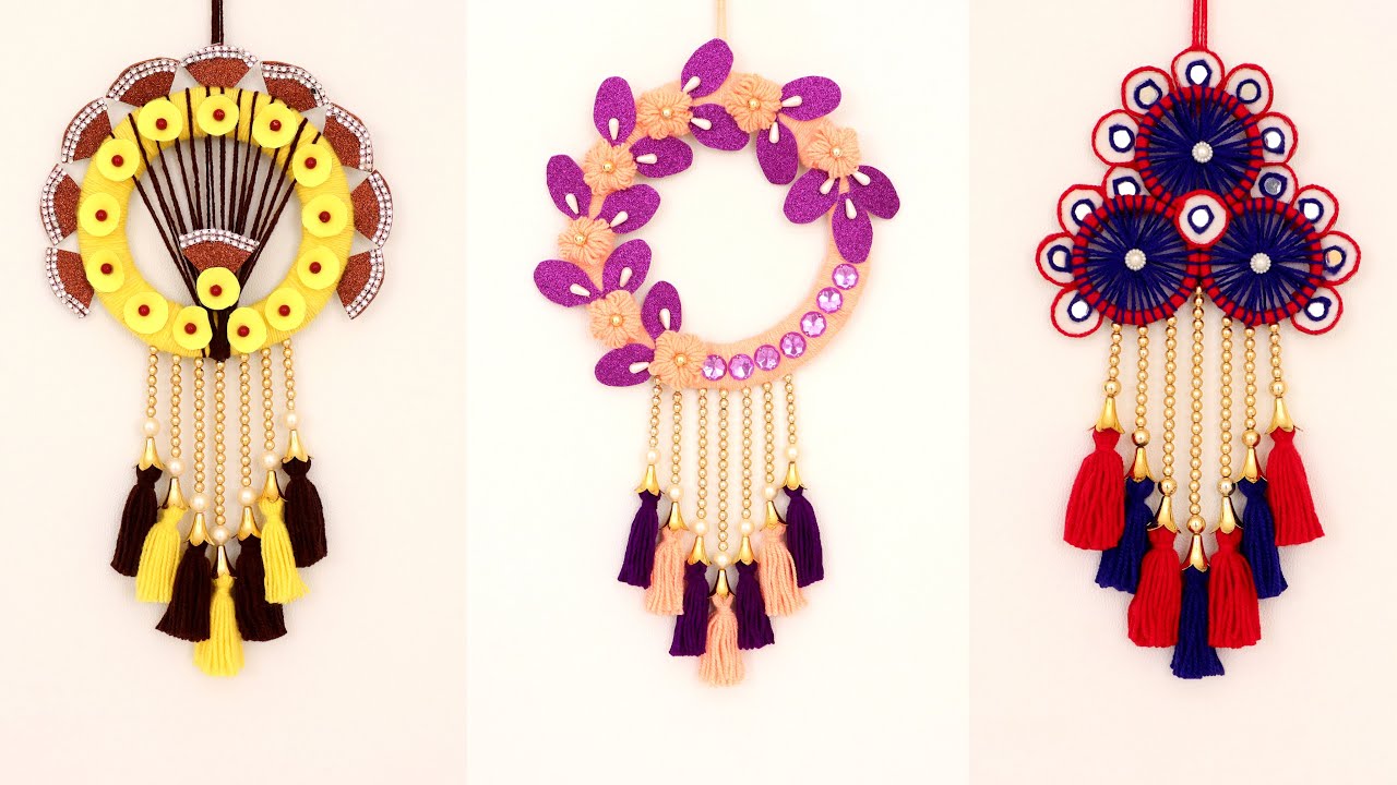 Easy and unique wall hanging New wall hanging craft ideas Amazing