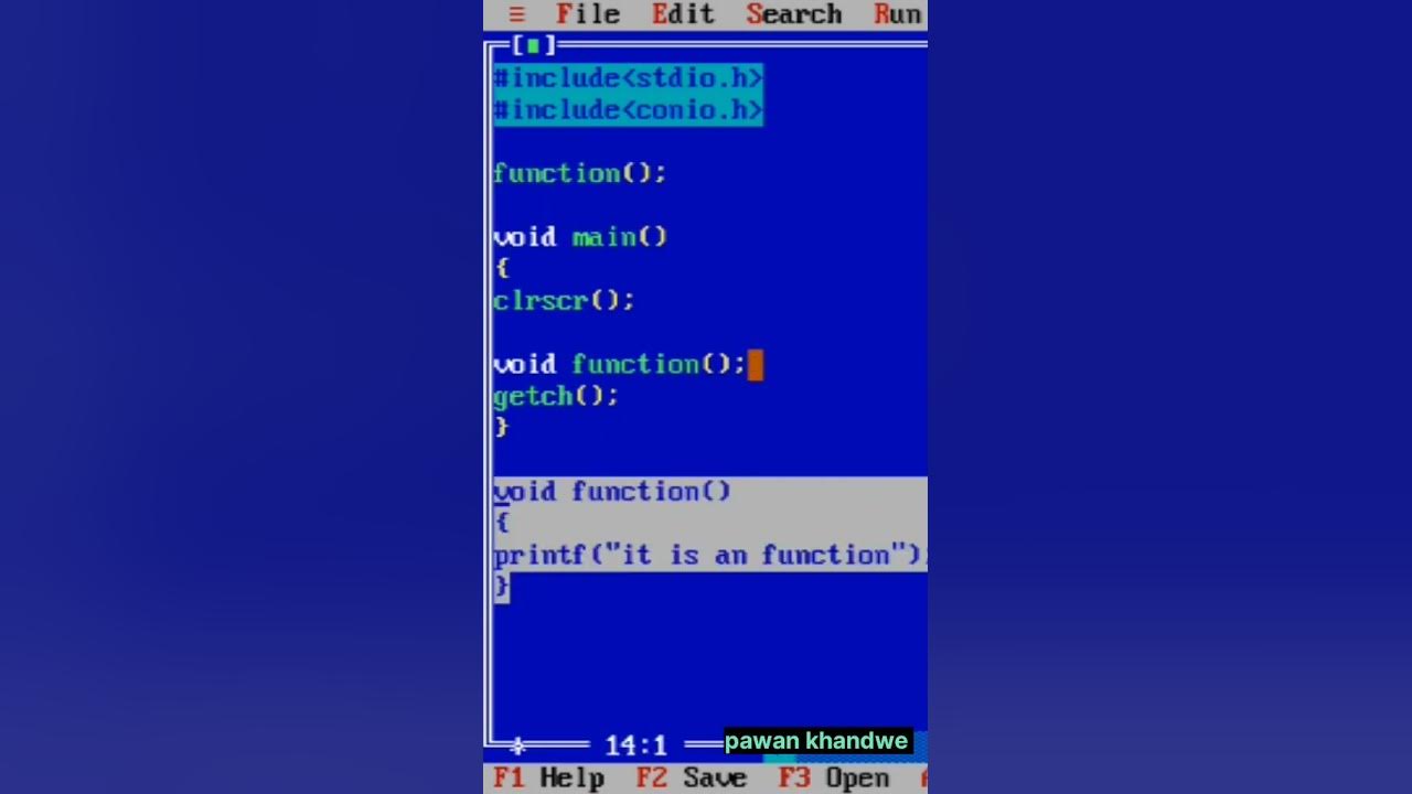 How to create a function in c language clanguage programming 