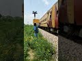 Train speed test by Speed gun