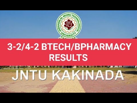 jntuk 3-2/4-2 btech/bpharmacy results #jntuk