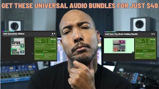 Get These Universal Audio Plugin Bundles For Only $49 - Don't Miss Out!