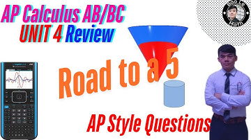 AP Calculus AB/BC | Herhaling van eenheid 4 | Onderwerpen 4.1-4.7 - Contextuele toepassingen van ...
