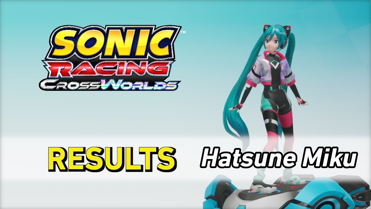 Race Results [Hatsune Miku] - Sonic Racing CrossWorlds OST