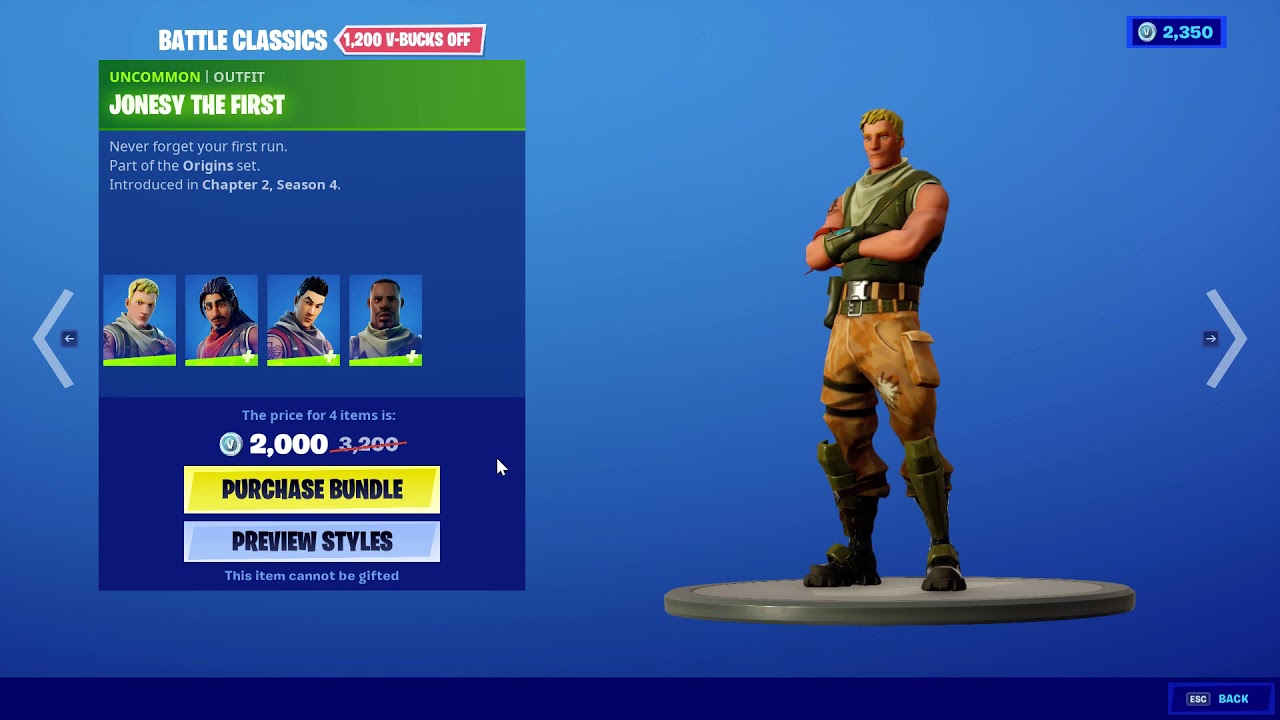 CHAPTER 1 DEFAULT SKINS RETURN!!! Fortnite Item Shop [November 04 2020 ...