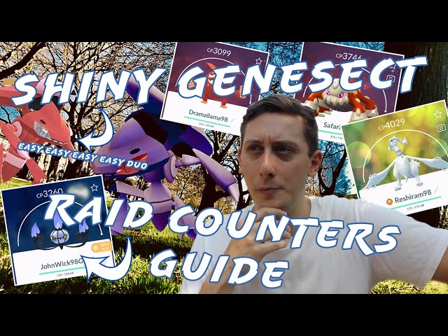 Genesect Raid Counters Guide