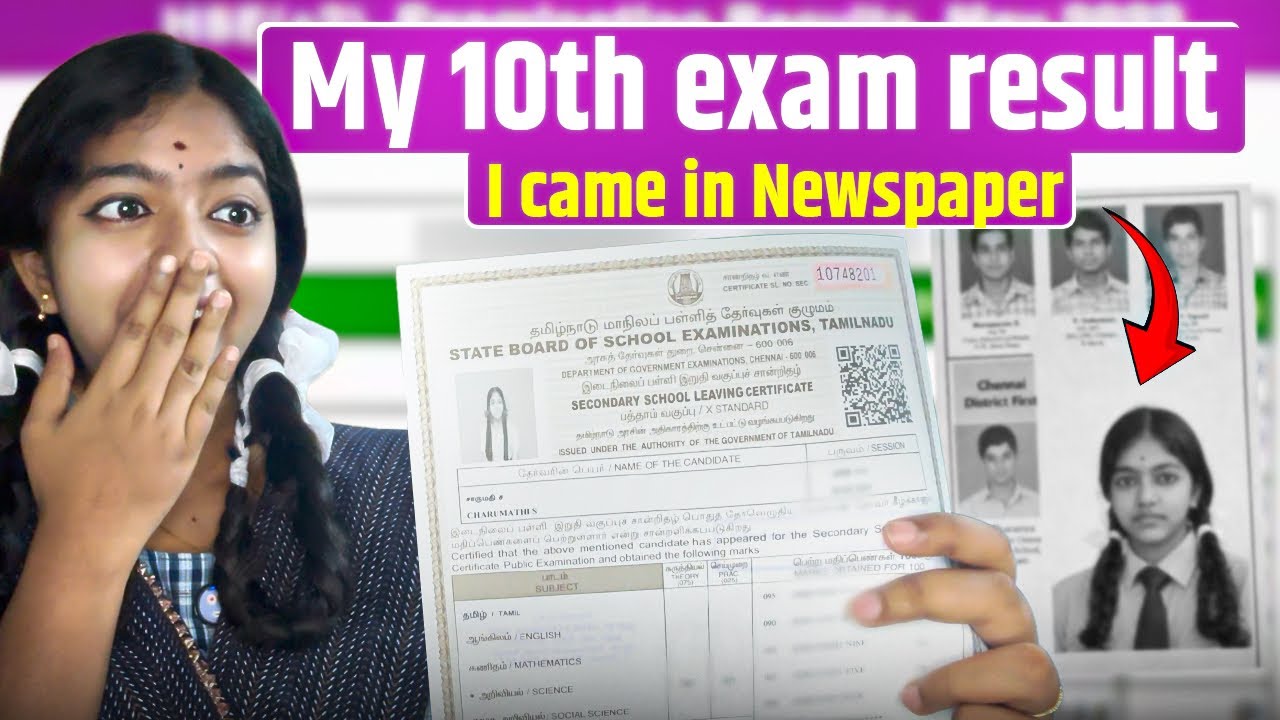 😱10th result la Paper la vanthana??🤯 | Revealing my 10th Exam result😶‍🌫️ | #missmiracle