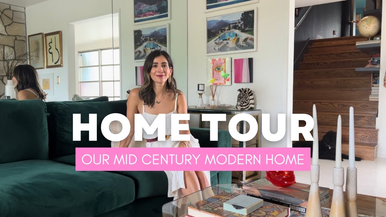 Viv's Home Office Tour: Midcentury Modern Inspired - VIV & TIM
