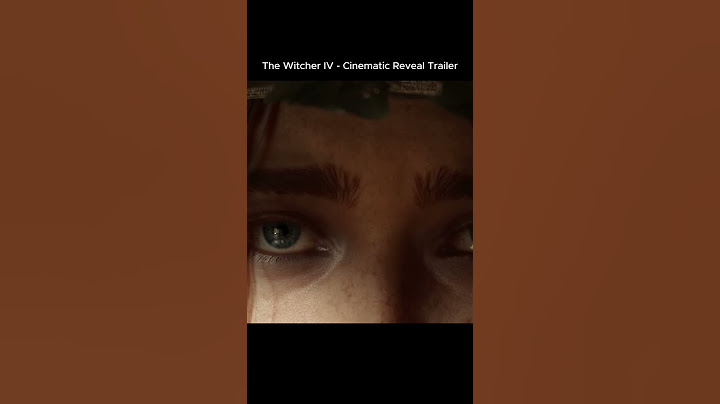 The Witcher IV - Cinematic Reveal Trailer #ps5 #witcher #games #viralvideo