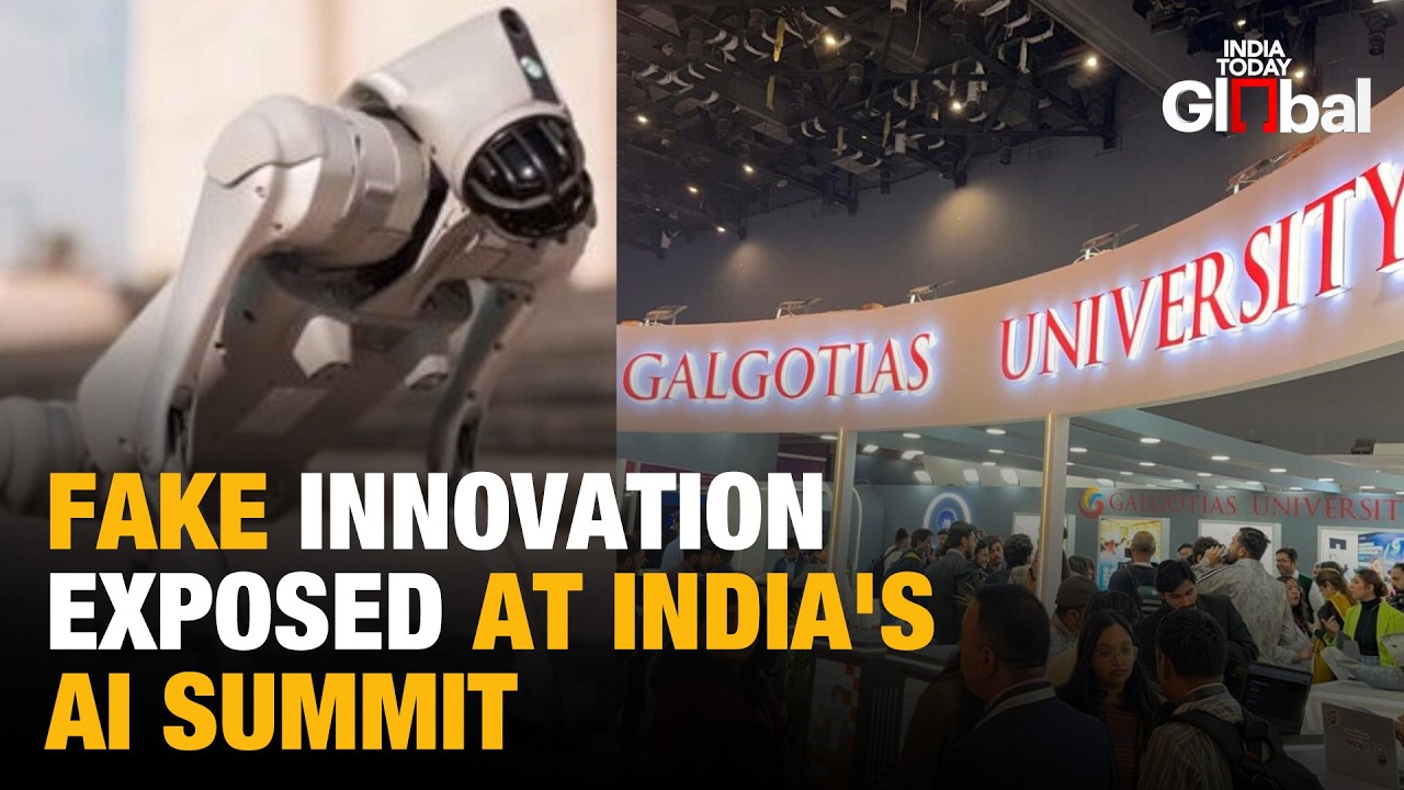 AI Summit Scandal: Galgotias University Misrepresents Robotic Dog As Own Creation
