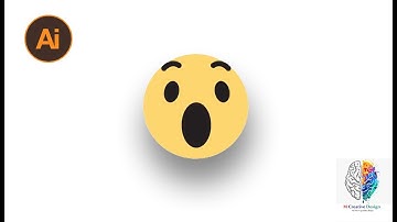 How to Draw a Facebook Wow Emoji in Adobe Illustrator