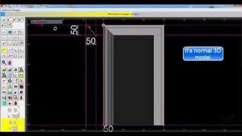 WCam2K - section with reference drawing