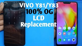 Vivo Y81 LCD Replacement/Vivo Y81/Y83 Broken screen Replacement