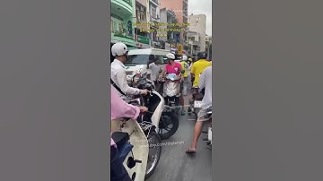 Mấy bạn trẻ tri thức đi ngược chiều gặp ngay ông chú khó tính 😂 #giaothong #vanhoagiaothong #gioitre