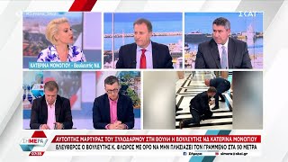 Η Κ. Μονογιού περιγράφει και σχολιάζει τον ξυλοδαρμό στη Βουλή, του οποίου ήταν αυτόπτης μάρτυρας