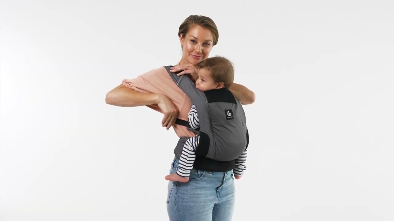Ergobaby Away Baby Carrier How to use Front Face In Carry Position 