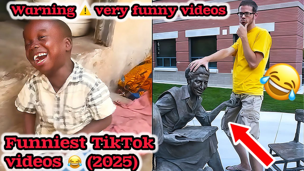 TRY NOT TO LAUGH 😂 FUNNIEST TIKTOK MOMENT 2025 PART ONE 