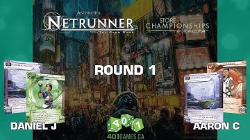 Android: Netrunner - 401 Games Store Champs - Round 1 - Feb 24 2018