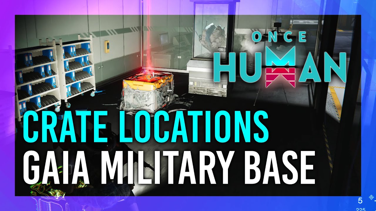 Gaia Military Base Mystical Crate + Weapon & Armor Crate Location