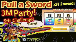 OP sword in new 3M PARTY Challenge: Ethereal Dawn Sword - Pull a Sword