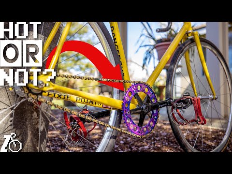 Video: Bloc de biciclete multicolor