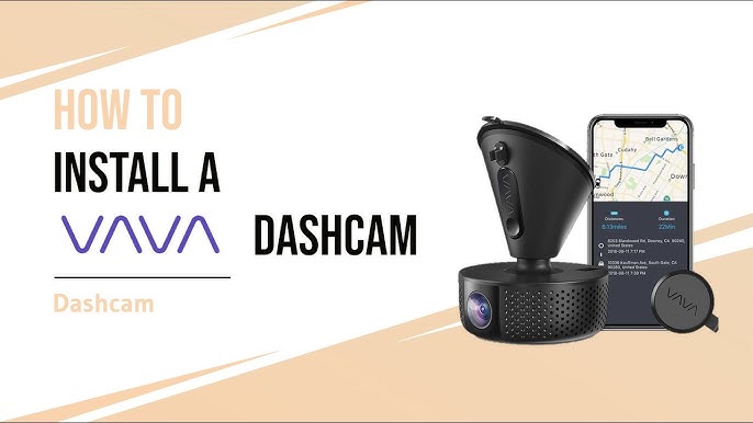 Dash Cam VAVA VA-VD015, black, VA-CD001 