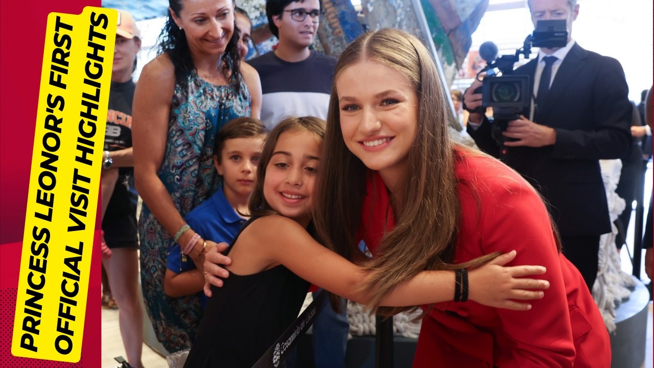 Дама в красном | Мода и помолвки принцессы Леонор | Первый официальный визит | Полный обзор