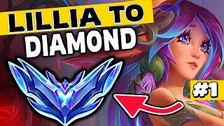 Lillia Unranked to Diamond #1 - Lillia Jungle Gameplay Guide | Season 13 Lillia Gameplay Guide