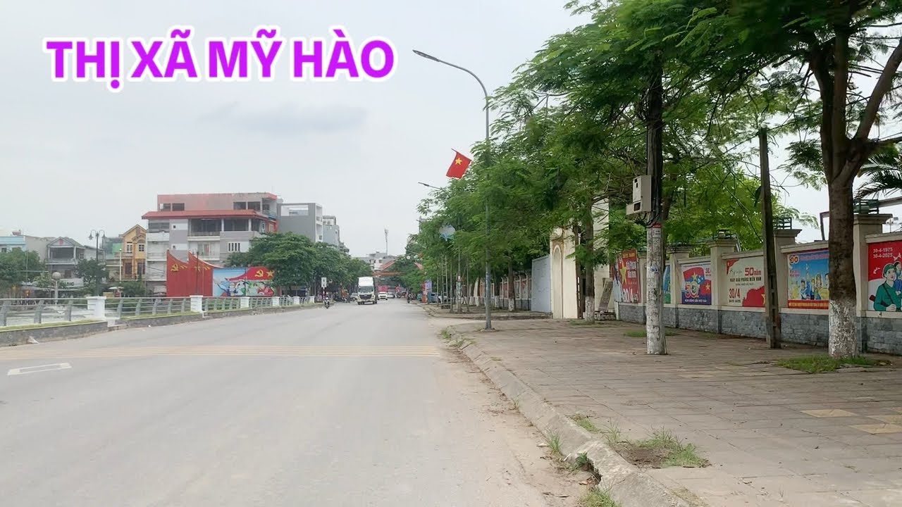 Thị xã Mỹ Hào Hưng Yên bất ngờ làng quê hài hoà phố thị | Nhà máy phố xá bên đầm sen đồng lúa