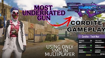 CORDITE SMG GAMEPLAY 