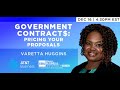 Government Contract$: Pricing Your Proposals Workshop 12/16/2020