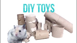 7 Toilet Roll Toys For Hamsters