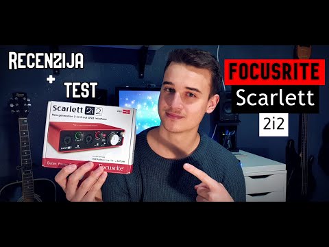 Zvučna kartica "Focusrite Scarlett 2i2 (2nd Gen)" ︱Recenzija＋Test