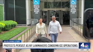 NY lawmakers condemn ICE, say they were denied access to detention center | NBC New York