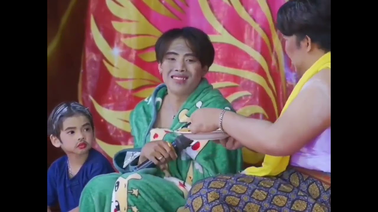 ฉากสนุกๆทำโทษบุญน้อยในเรื่องอาญารัก