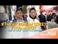 IFTAR IN KOREA STREET FOOD MARKET - MIZZ NINA feat SAFIYYA (part 2)