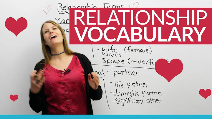 Learn English Vocabulary: The people we LOVE ❤ – spouse, girlfriend, partner, husband... - DayDayNews